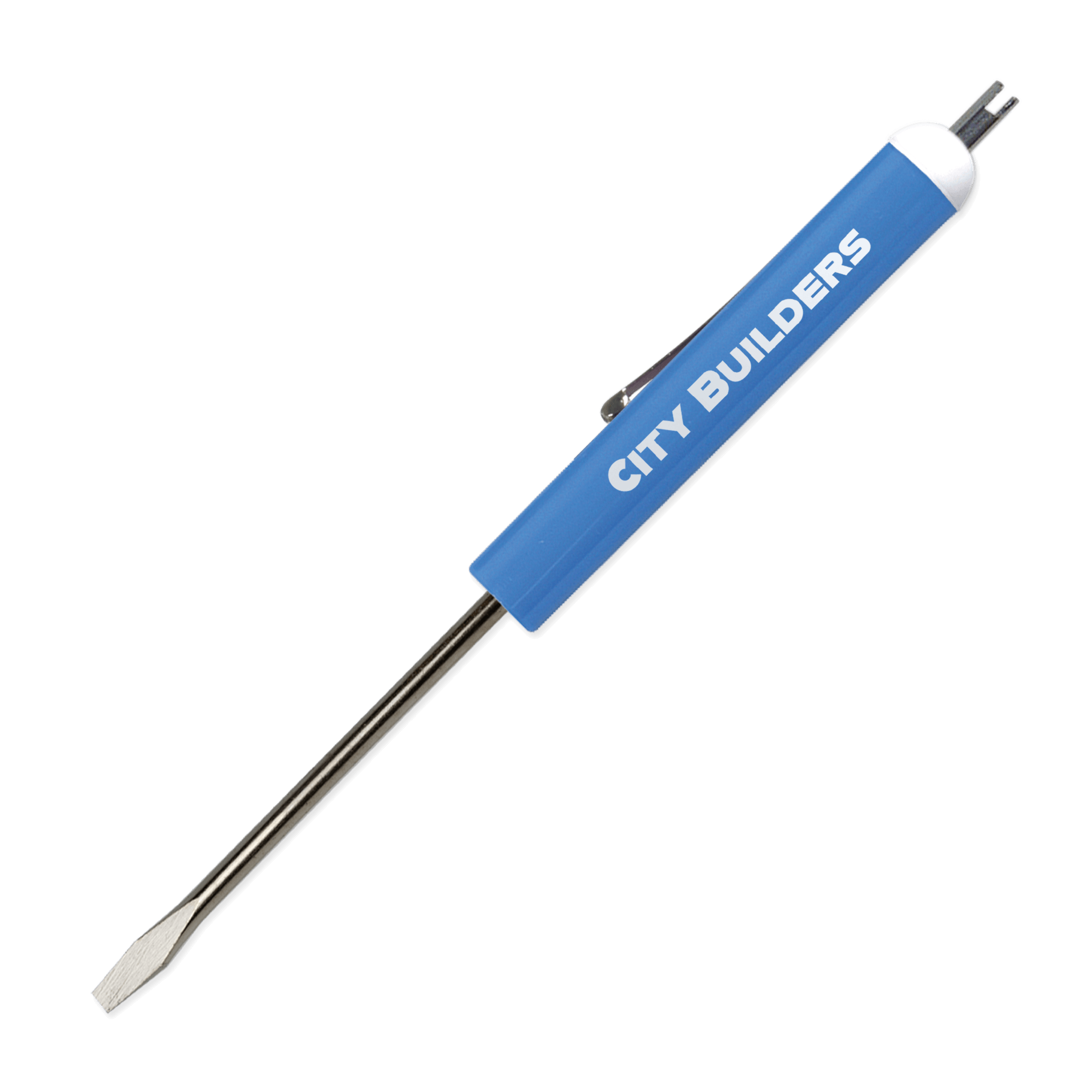 Bright Blue Imprinted